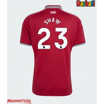 Manchester United Luke Shaw #23 Tricou Fotbal Replică 2026-27 Barbati Acasa